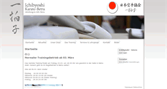 Desktop Screenshot of karate-betra.de